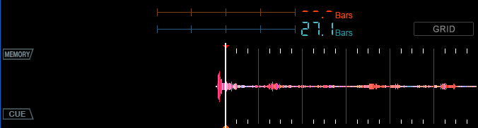 Grid lines over the whole width, a GRID box above