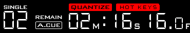 HOT KEYS shown next to QUANTIZE